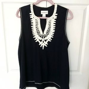 Peck and Peck sleeveless top sz XL